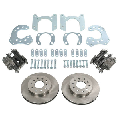 Solidspare Universal 9 Inch Rearend Bolt-On Rear Disc Brake Kit Fits For Ford