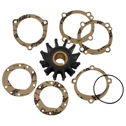 Solid Spare Raw Sea Water Pump Impeller Kit For Sherwood 10615K VOLVO 835874 Oberdorfer 8922