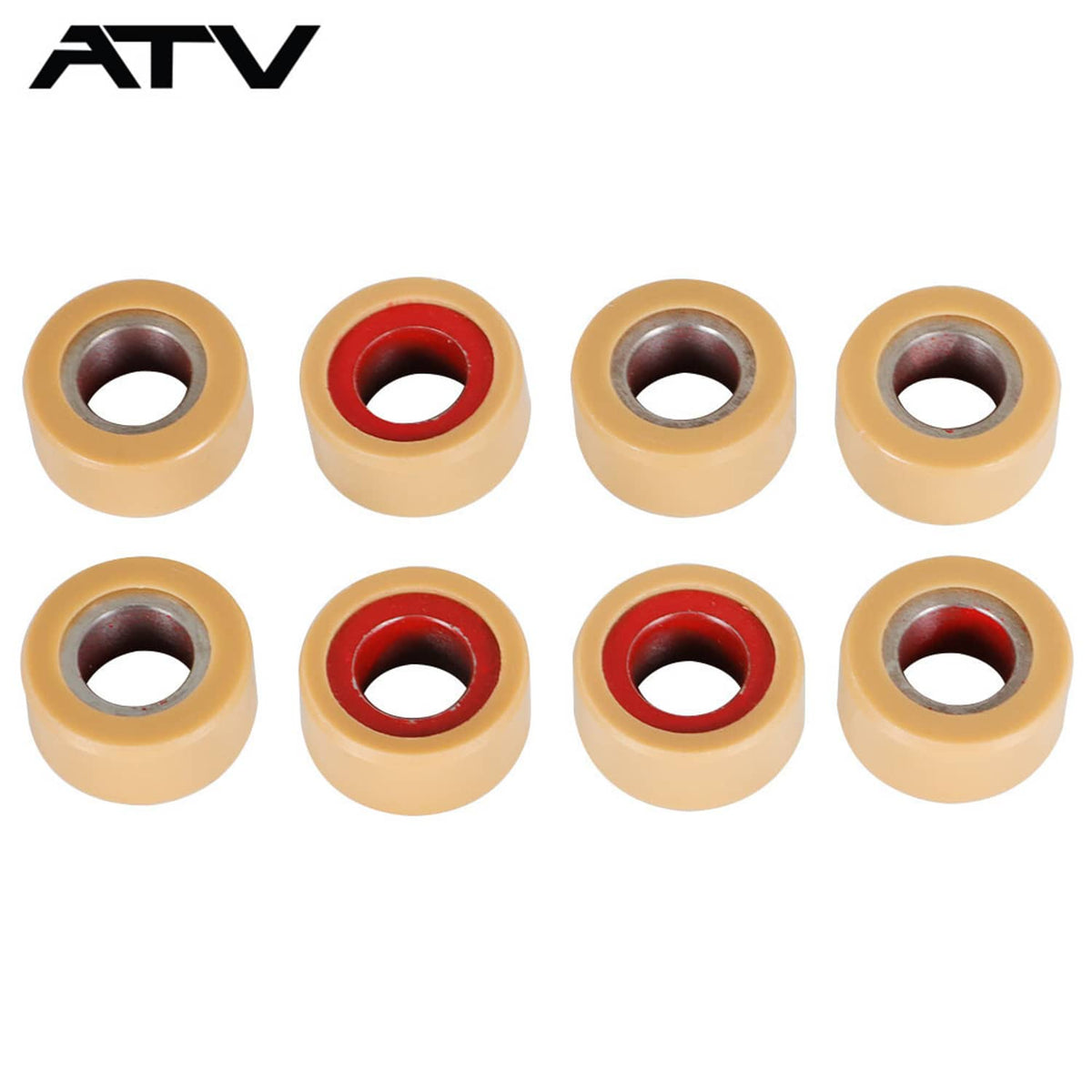 Solidspare For Arctic Cat 1 set of 8 Roller Clutch Comp Weight 18g 0823-351