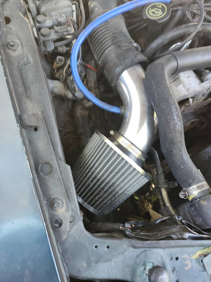 Solidspare Cold Air Intake Filter Induction Kit Pipe Power Flow Hose System Car Accessories