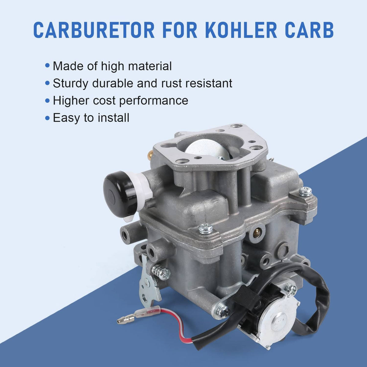 Solidspare Carburetor 25HP 27HP For Kohler CH25 CH730 740 24-853-162-S 24-853-34-S Carb
