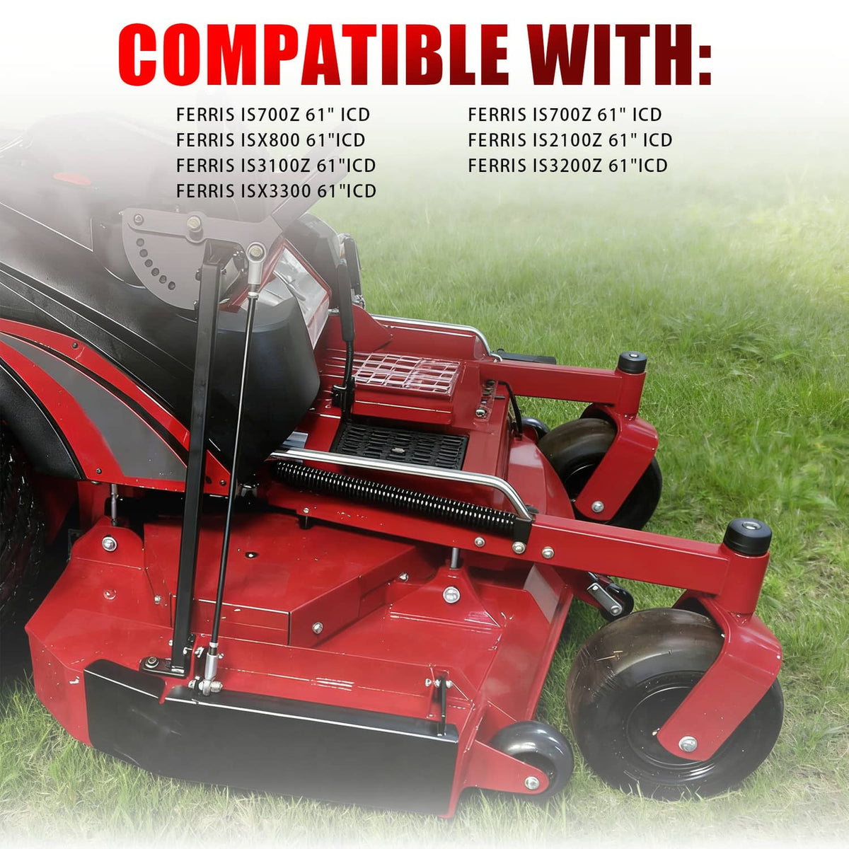 Solidspare New 61"Chute Blocker Steel For ICD IS700Z ISX800 IS2100Z IS3100Z IS3200Z ISX3300