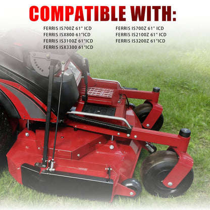Solidspare New 61"Chute Blocker Steel For ICD IS700Z ISX800 IS2100Z IS3100Z IS3200Z ISX3300