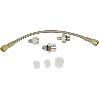Solid Spare 12" Oil Pressure Sensor Relocation Kit Fit for Chevrolet Corvette C5 C6