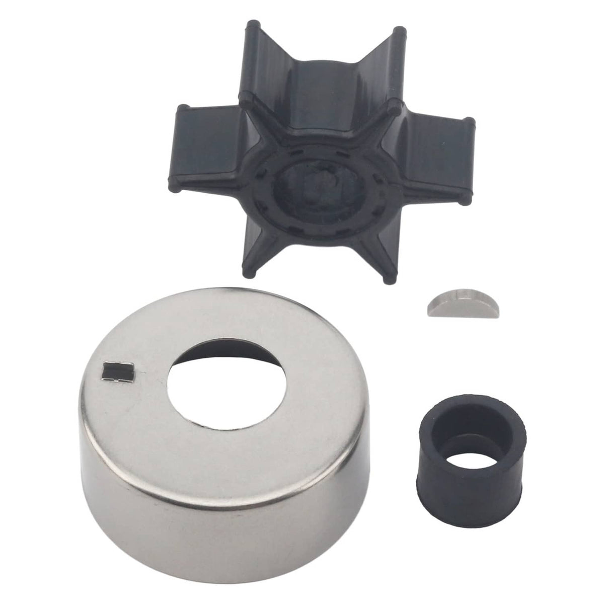 Solid Spare Water Pump Impeller Kit For Yamaha 6H4-W0078-00 40HP 50HP Sierra18-3429 Outboard