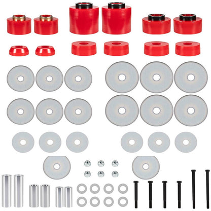 Solidspare 4.4123R Body Cab Mount Bushing Set Kit For 1980-1998 Ford F150 F250 F350 2WD/4WD