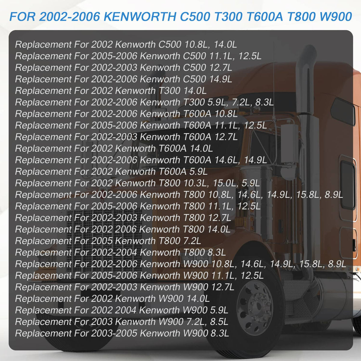 Solidspare Heavy Duty Climate Control Module For 2002-2006 Kenworth W900 T800 T600A