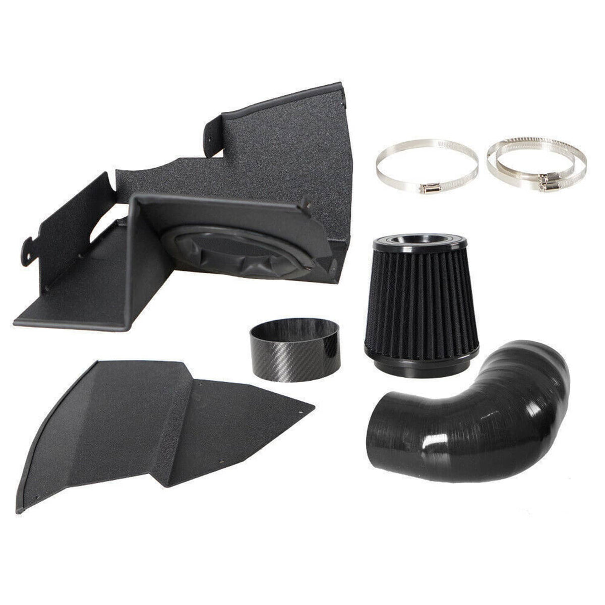 Solidspare Black Cold Air Intake Kit For 2019-2022 BMW 320I 330I G20 G21 2.0L L4 B48 Engine