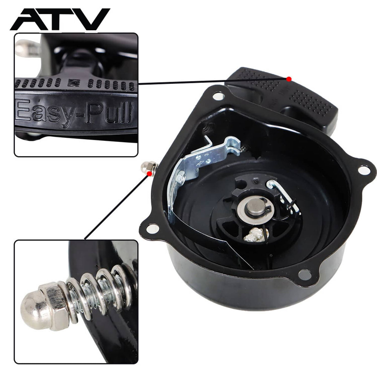 Solidspare Pull Start Starter Recoil 2002-06 For Suzuki Lt-A50 Alt50 Lt50 LT 50 Quad Master