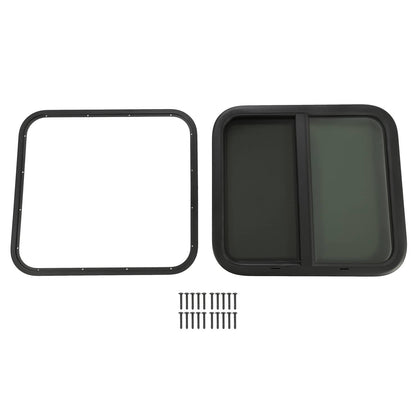 Solidspare Tinted Glass For Camper Trailer Horizontal Sliding Window RV Window 24" x 22"