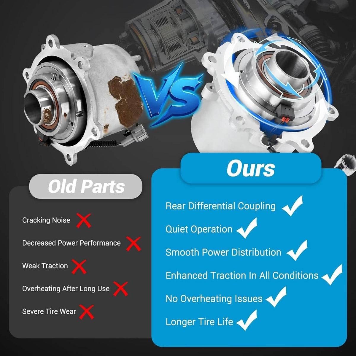 Solidspare Rear Differential Coupling For 13-20 Infiniti QX60 Nissan Pathfinder 387613KA0B