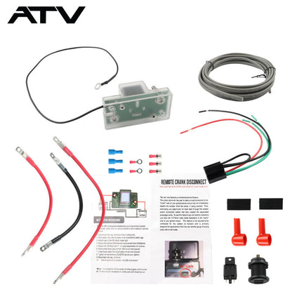Solidspare For Honda Pioneer 1000/700/500 UTV-SBI-CM ATV Dual Battery Connect & Monitor