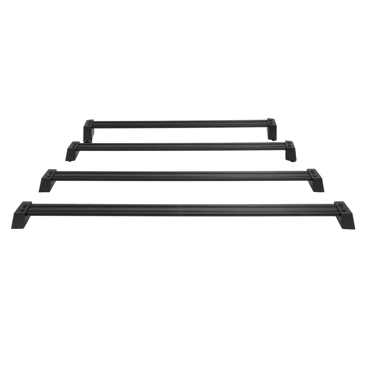 Solid Spare For Tesla Cybertruck 2024-Up Roof Rack Cross Bar Luggage Cargo Carrier 4 Pack