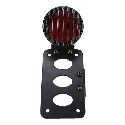 Solidspare Motorcycle LED Tail Brake Run Light Bracket For Harley Sportster Chopper Bobber