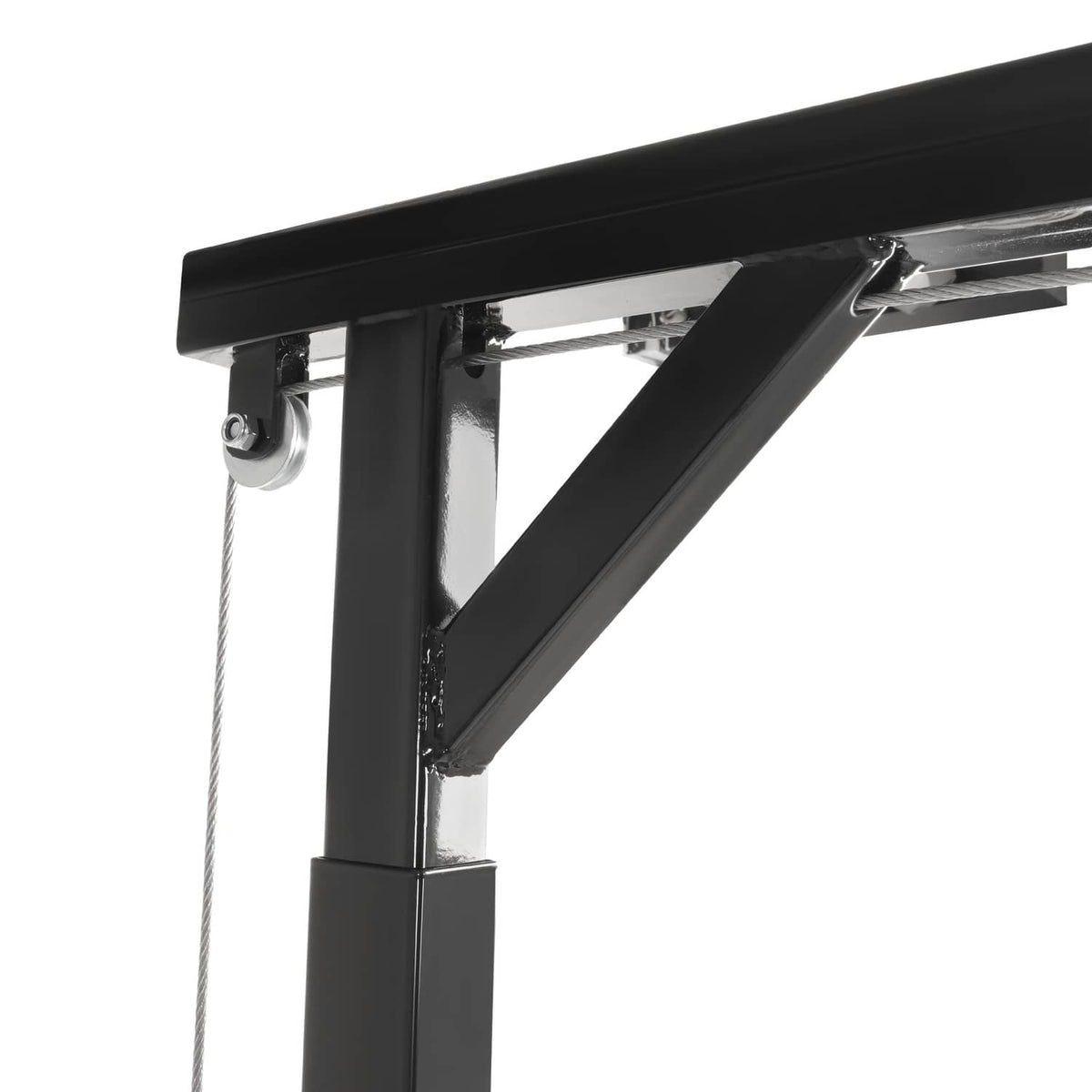 Solid Spare 600lb Truck Hitch Game Hunting Deer Hoist w/ Winch-360 Swivel 2" Hitch Receiver