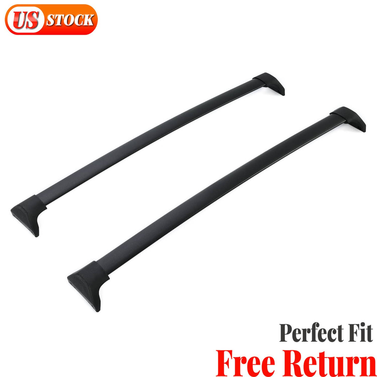 Solid Spare New Aluminum Roof Rack Rails Cross Bars For Honda Odyssey 2018-2025 Black