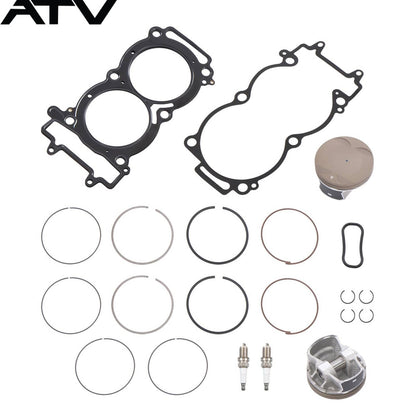 Solidspare 93mm Piston Gasket Kit Fit For Polaris General/Ranger/RZR XP 1000 2205244