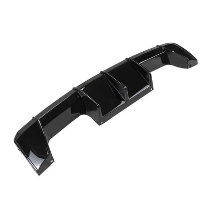Solidspare New MP Style Rear Bumper Lip Diffuser Gloss Black For 2021-26 BMW G80 M3 G82 M4