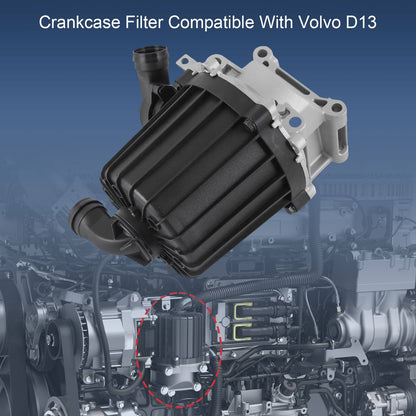 Solidspare Crankcase Ventilation Separator 21373547 W/ Gasket 20532891 For VOLVO D13 NEW