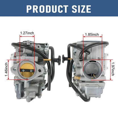 Solidspare Carburetor For Yamaha YFM350 Moto-4 1987-1990 1992-1995, Big Bear 350 1987-1998