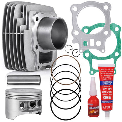 Solidspare For Honda ATV Rancher 350 TRX350TE 2x4 ES 2000-2006 Cylinder Piston Gasket Kit