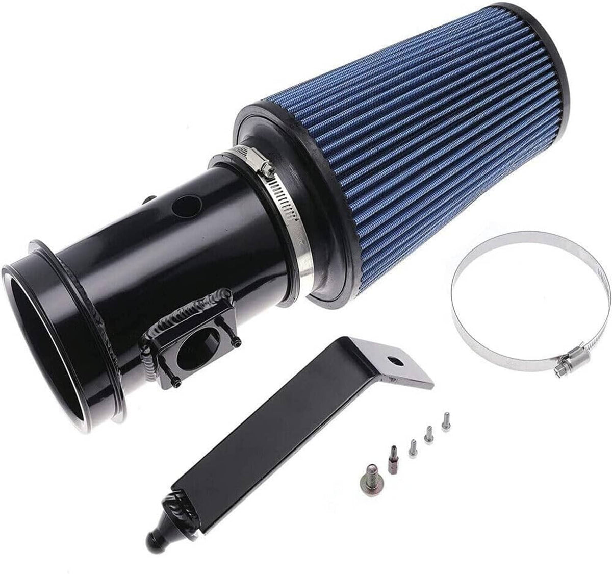 Solidspare New Cold Air Intake System for 2008-10 Ford F250/350/450 Super Duty XL XLT 6.4L