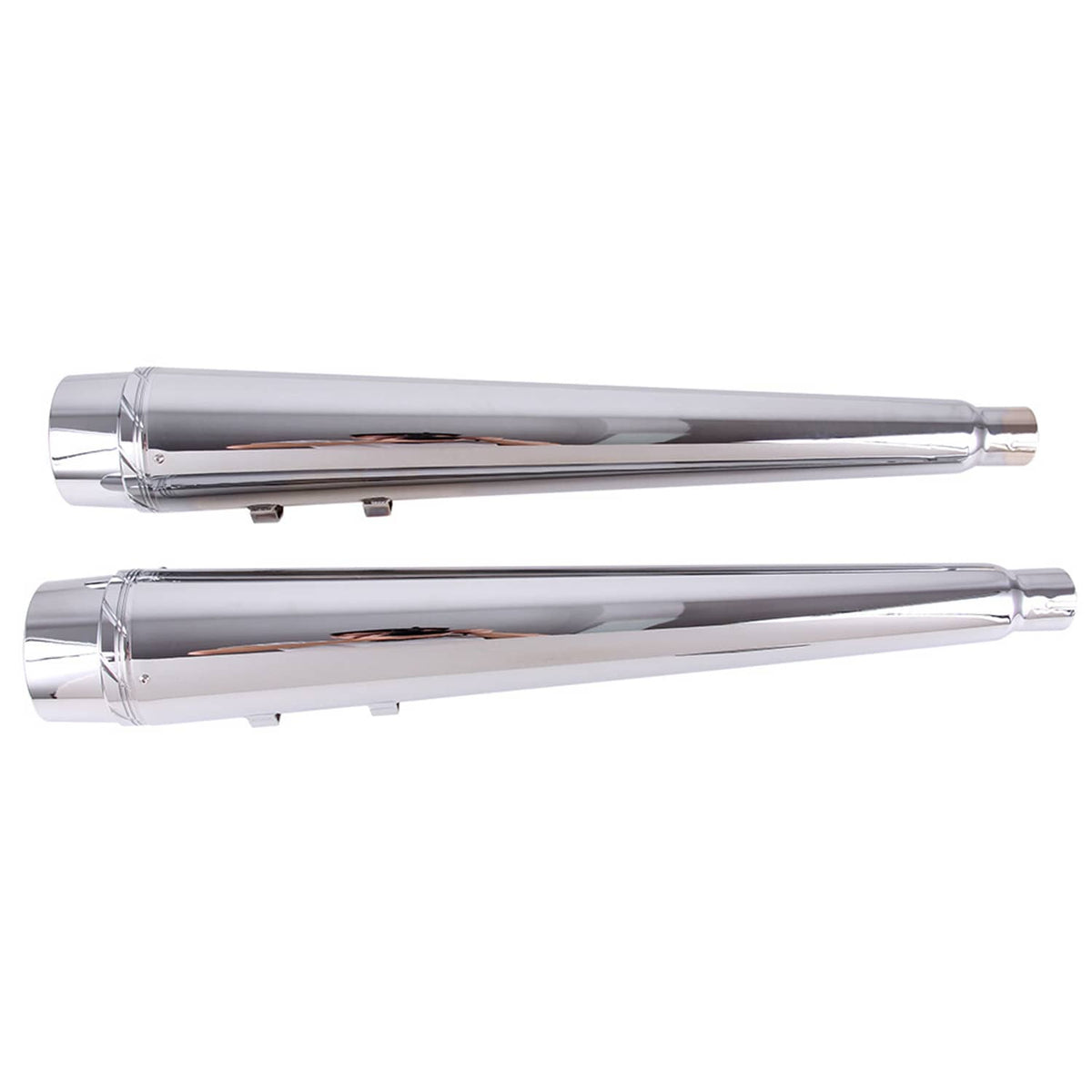 Solidspare for Harley Touring 95-16 Megaphone Slip-On Mufflers Exhaust Pipes Electra Glide