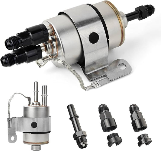 Solidspare Fuel Pressure Regulator/Filter Kit 6AN fittings - EFI or LS Swap fit for Corvett