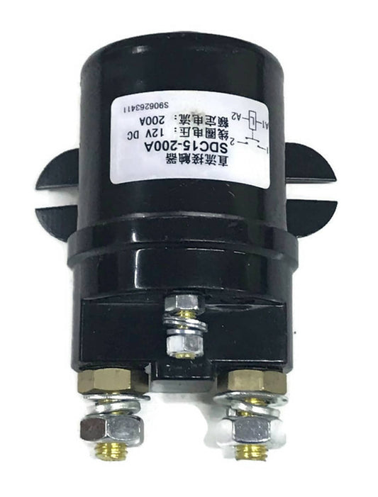 Solid Spare #586 12V 12 Volt Solenoid for Yamaha 2007-2016 YDRA, 2009-2026 Concierge Cart
