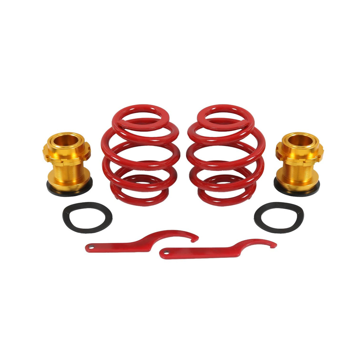 Solidspare 4Pcs Front & Rear Full Coilovers Struts Shocks Kit For Scion TC AGT20 2011-2016