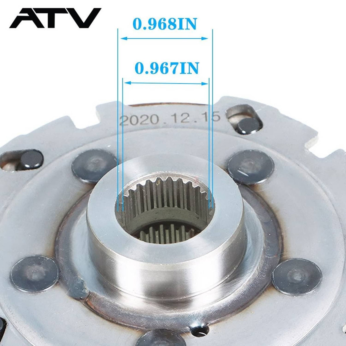 Solidspare For 04-07 Yamaha Rhino 660 Wet Clutch Drum Housing & Primary Sheave & Pad Shoe