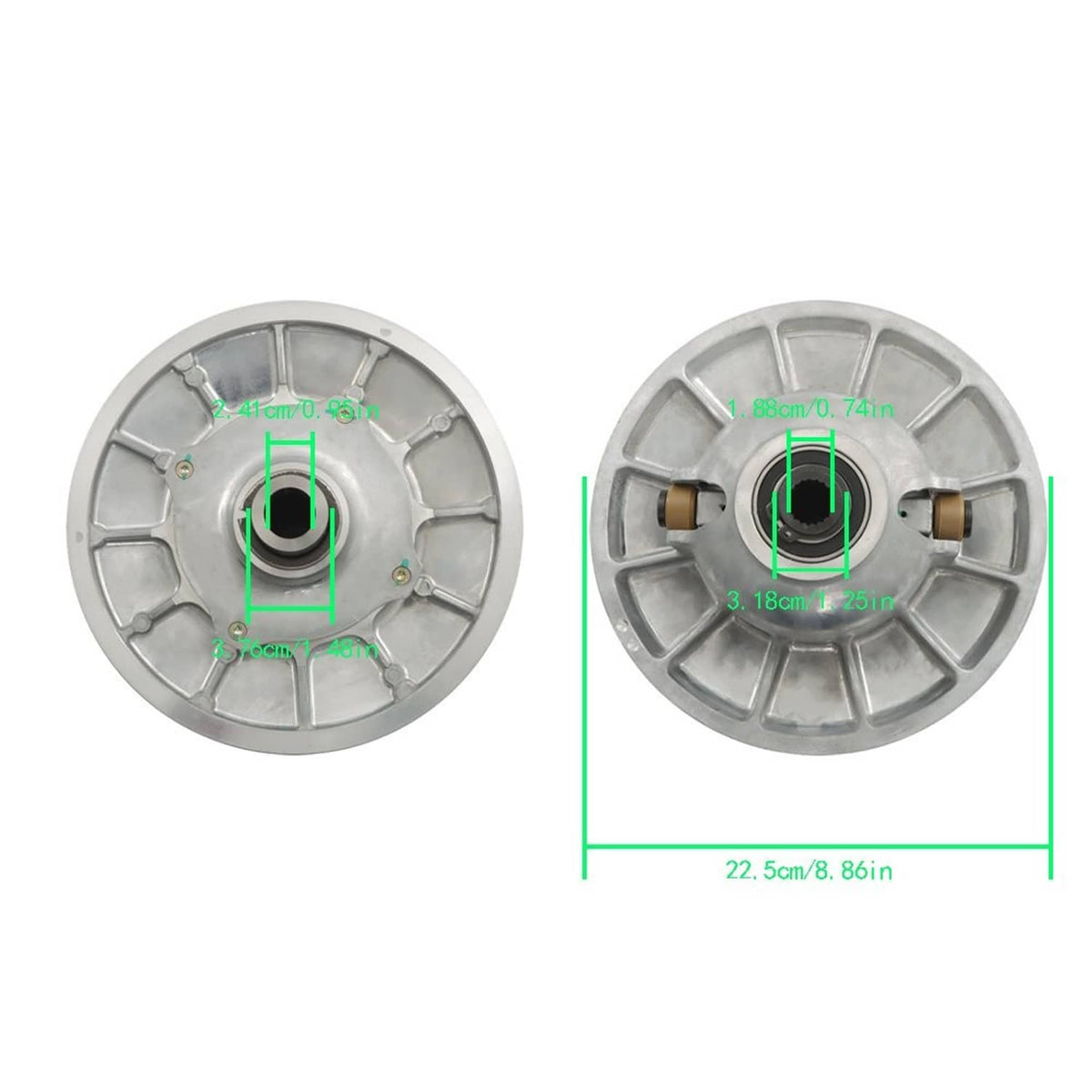 Solidspare New Secondary Driven Clutch For Polaris RZR Ranger 570 2013-2021 RZR S 570 2017