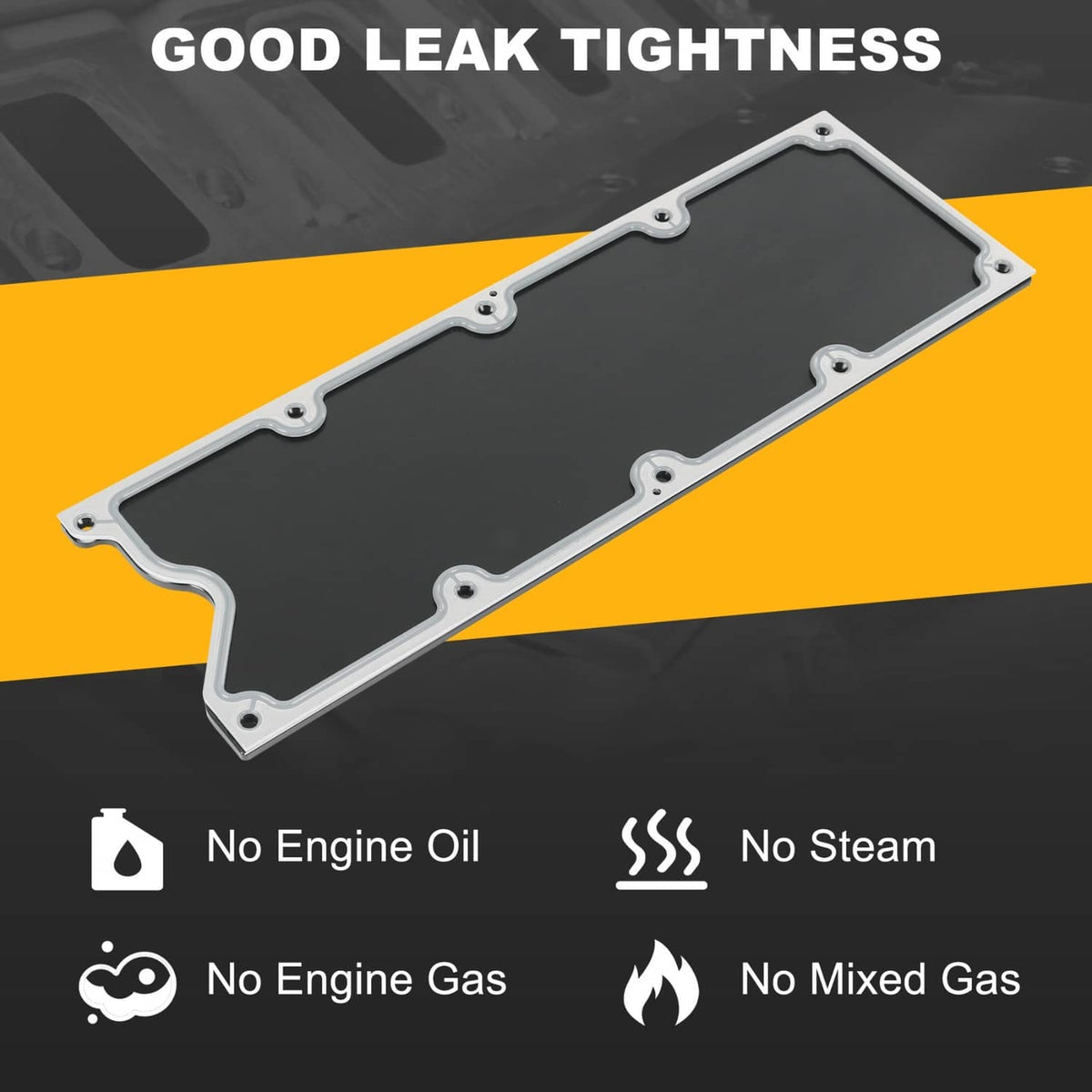 Solidspare LS Gen 3 Valley Pan Cover Plate with Gasket For LSX LS1 LM7 LR4 LQ4 LS6 L59