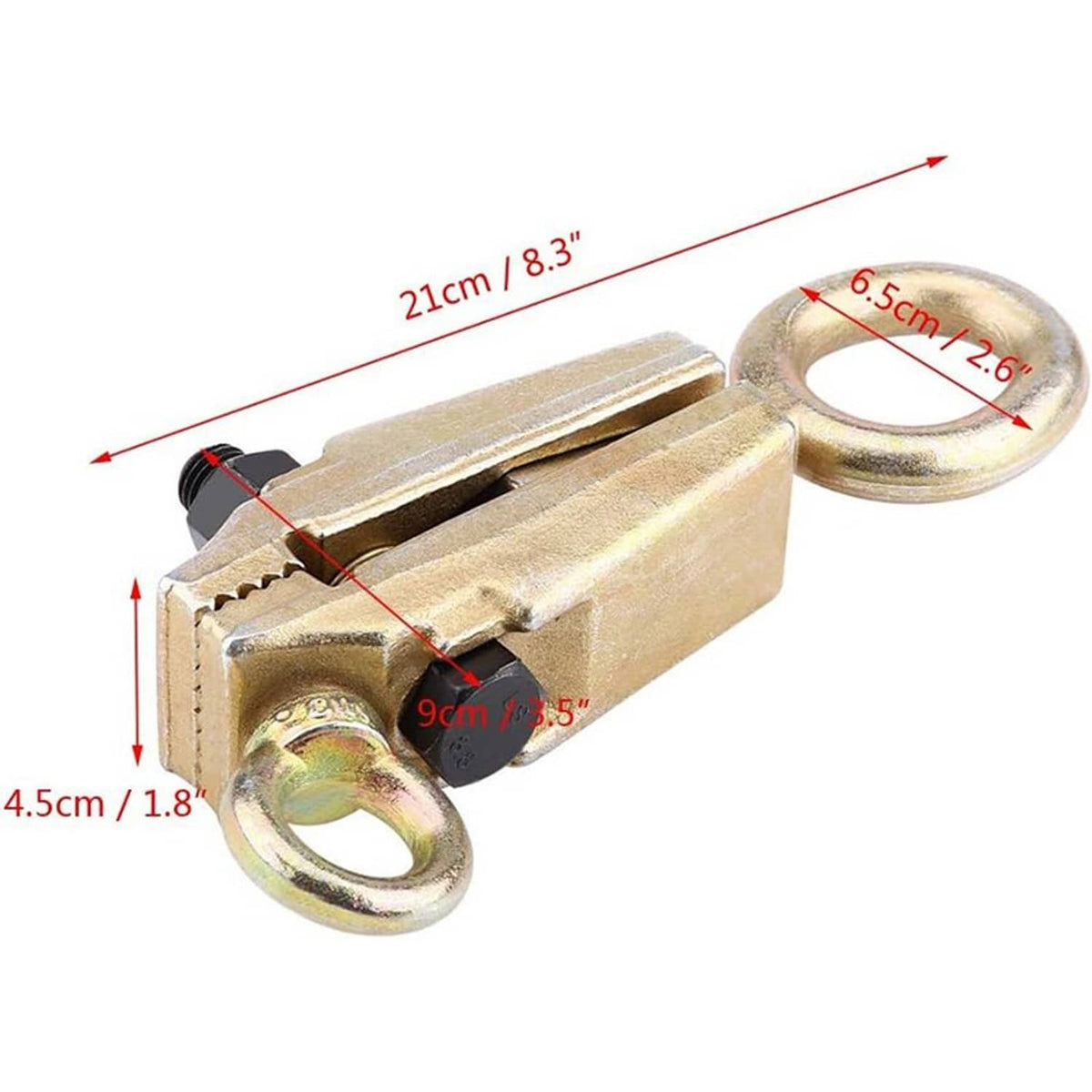 Solidspare 5 Ton Self-Tightening Grips Auto Body Repair Pull Clamp Tool 2-Way Frame Back