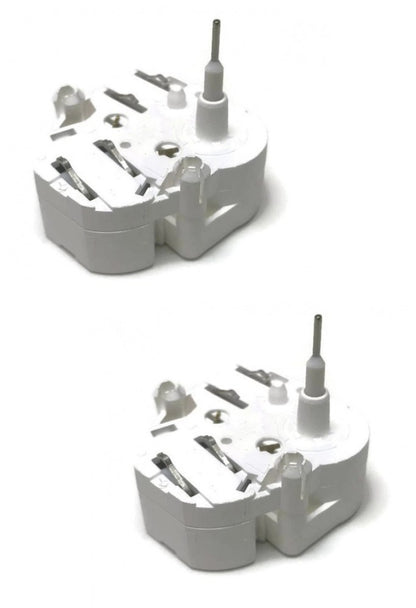 (2) VDO Metal Shaft STEPPER MOTORS for Dodge Caliber 06-08 Gauge Fuel Temp Speed