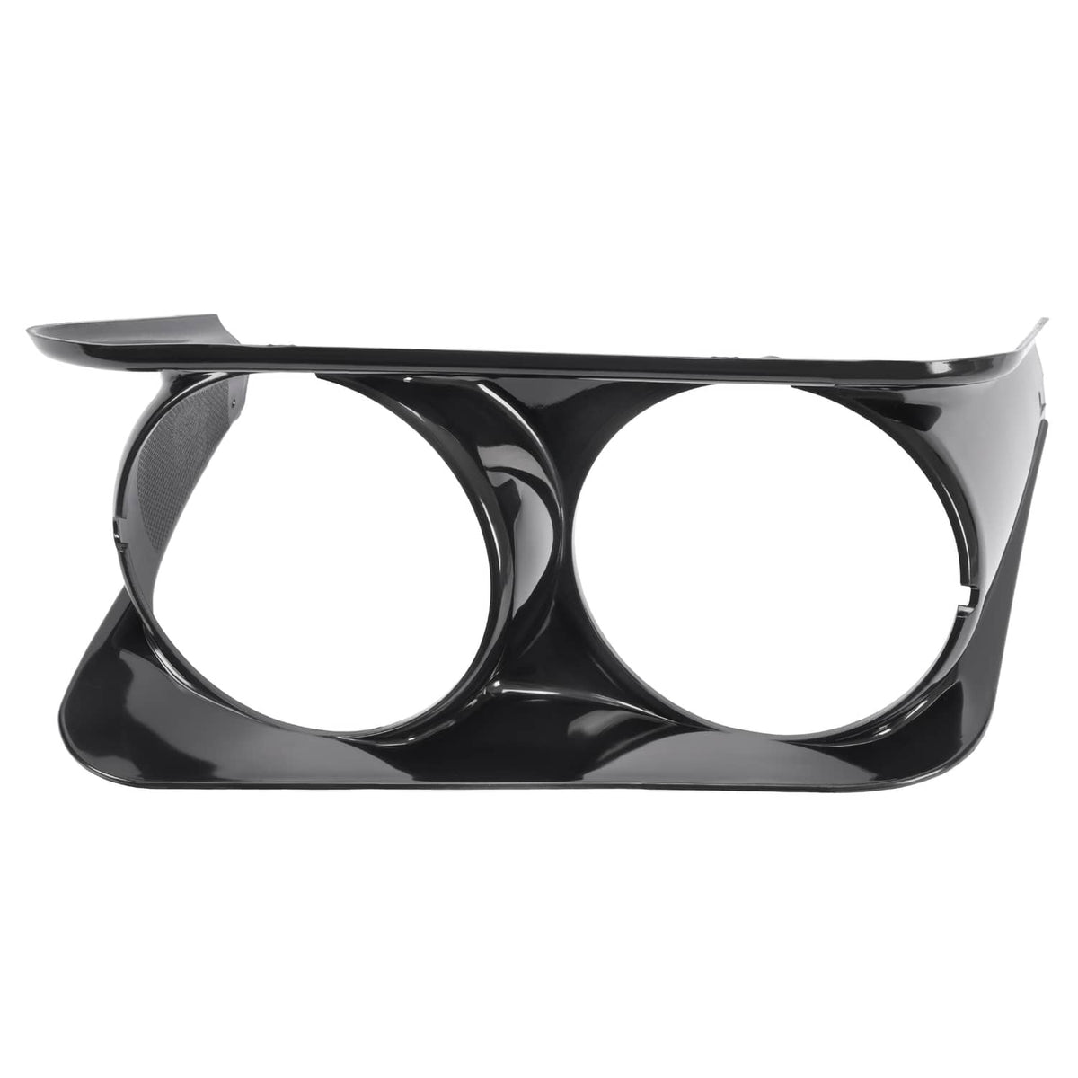 Solid Spare Black Headlight Bezel Trim Driver Side LH For Chevrolet C3 Corvette 1968-1982