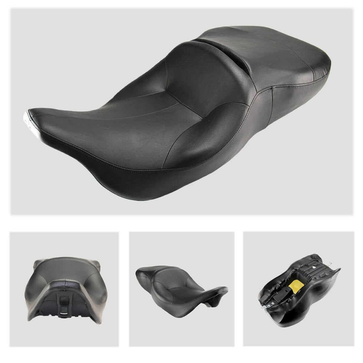 Solidspare For Harley Touring Electra Glide Ultra Classic FLHT Rider Passenger Seat