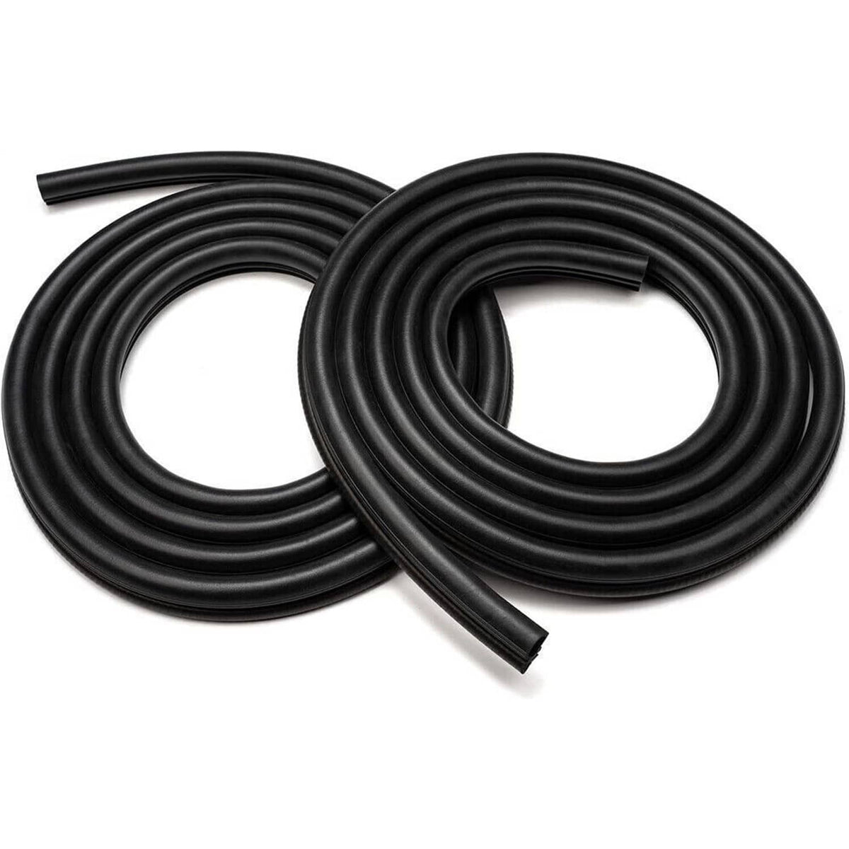 Solidspare New Front Door Window Run Sweep Felts Weatherstrip Seals Kit for Chevy GMC Truck