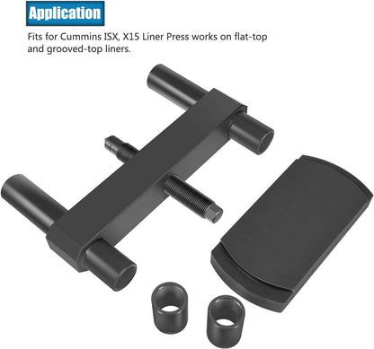 Solidspare 3164606 Cylinder Liner Press Installer Tool Heavy Duty For Cummins ISX X15