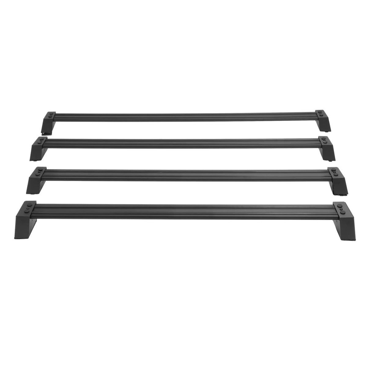 Solid Spare For Tesla Cybertruck 2024-Up Roof Rack Cross Bar Luggage Cargo Carrier 4 Pack