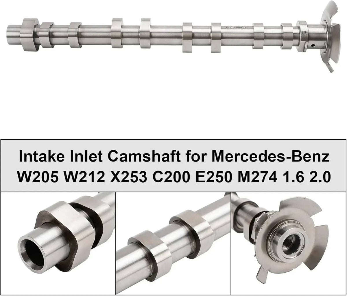 Solidspare Engine Inlet Intake Camshaft 2740500401 Fit Mercedes W205 M274.910 1.6T M274.920