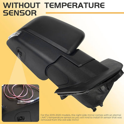 Solidspare Passenger Right Side Mirror For Ford F150 2015-2020 Signal Power Heated 6Pins