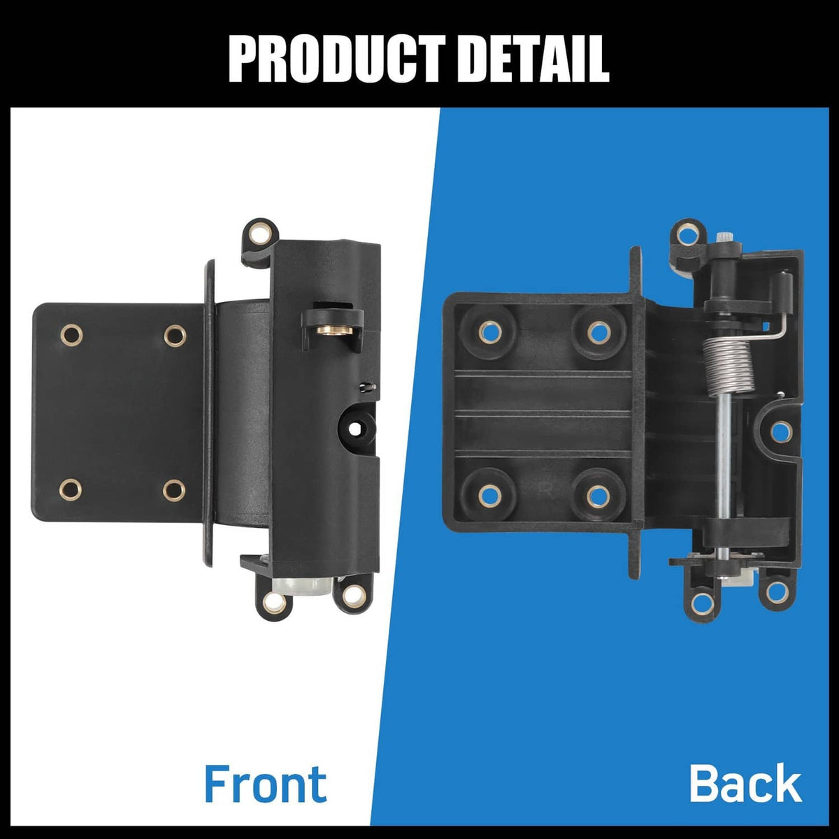 Solidspare Glove Box Hinges Inner Fairing Fit 2014-2024 Harley-Davidson All Road Glide FLHT