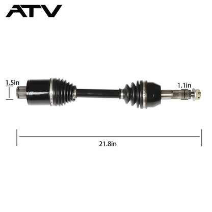 Solidspare Rear Drive Shaft CV Axle for Polaris Sportsman 400 500 600 700 800 ATV