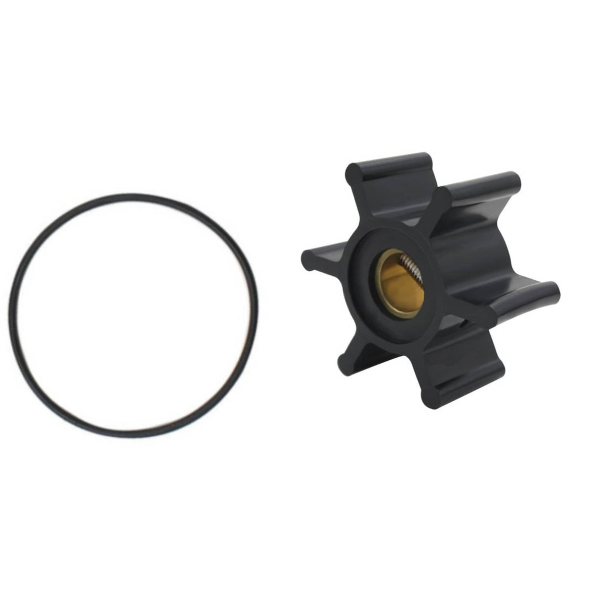 Solid Spare Sea Water Pump Impeller Replacement Yanmar 2GM 2YM 3GM 3YM Replaces 128990-42200