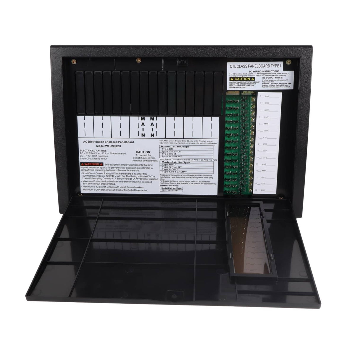Solidspare WF-8930/50NPB 8930/ 50 Generator & Component 30/50 Amp AC Distribution Center
