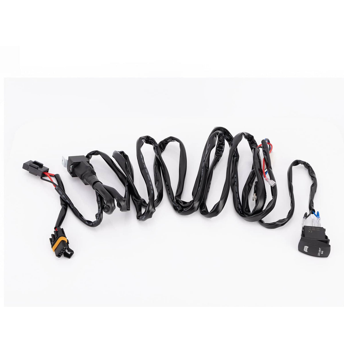 Solidspare For Polaris Ranger 570/900/1000 LED Light Bar Wiring Harness Rocker Switch Kit