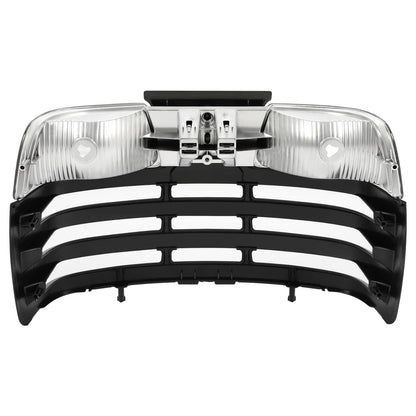Solidspare Grille Headlight Kit For John Deere X Series Lawn Mower #AM129766 AM135617