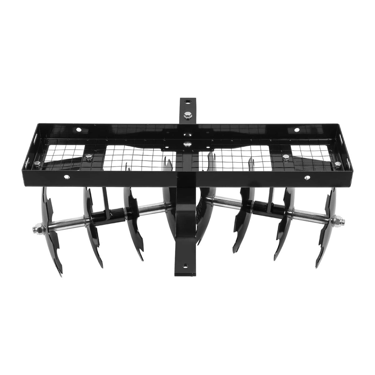 Solidspare Rear Disc Harrow 11" Steel Tow For Universal Tractor Sleeve Hitch Attachment