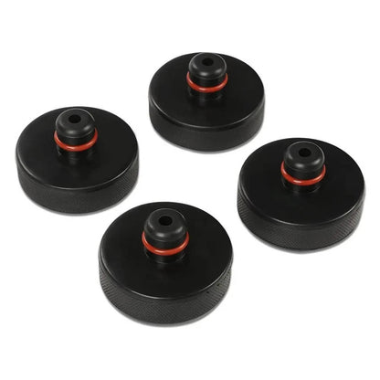 Solidspare 4Pcs Rubber Jack Lift Pad Adapter Tool Black Fit For Tesla Model 3/Y/S/X New